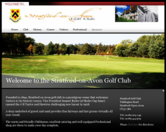 Stratford Golf Course Homepage