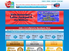 Love My Lotto Homepage